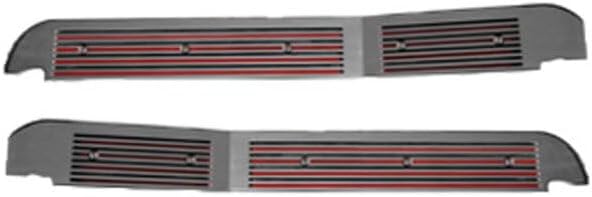 Technical Precision Replacement for Kenworth T270 Year 2013 Rockwood Chrome Billet Aluminum Floor Threshold Plates