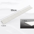 39' Wide Threshold Ramp for Wheelchairs - Non-Slip Textured Rubber Doorway Ramp for Home Steps, 0.98' Rise, Durable & Safe (Yellow, 99 * 8 * 2.5cm)
