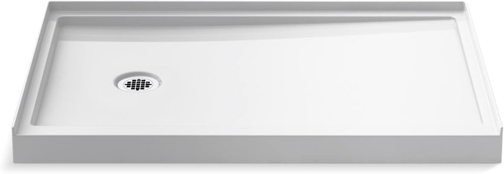 KOHLER 48' x 32' single-threshold shower base with left-hand drain