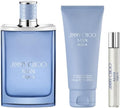 Jimmy Choo Man Aqua 3Pc Men Set (Hard Box)