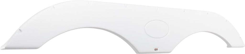 ICON Tandem Axle RV fender skirt FS1770 for Crossroads, Dutchmen, Forest River, Keystone, Palomino, KZ, Heartland, Skyline & more - 69 3/8' x 9 1/2' overall measure, Polar White