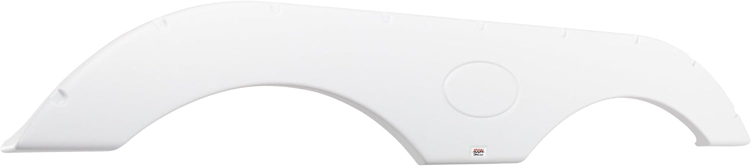 ICON Tandem Axle RV fender skirt FS1770 for Crossroads, Dutchmen, Forest River, Keystone, Palomino, KZ, Heartland, Skyline & more - 69 3/8' x 9 1/2' overall measure, Polar White