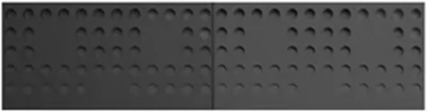 Rubber Curb Ramp 2' Rise Height, 39.4' Length Curbside Bridge Ramp, for Driveway Curb Ramp Loading Dock Truck Pickup Threshold Ramp Rubber Slope Pad, 1PCS