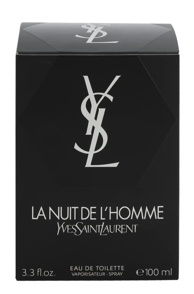 Yves Saint Laurent La Nuit De L'Homme by Yves Saint Laurent for Men - 3.3 oz EDT Spray