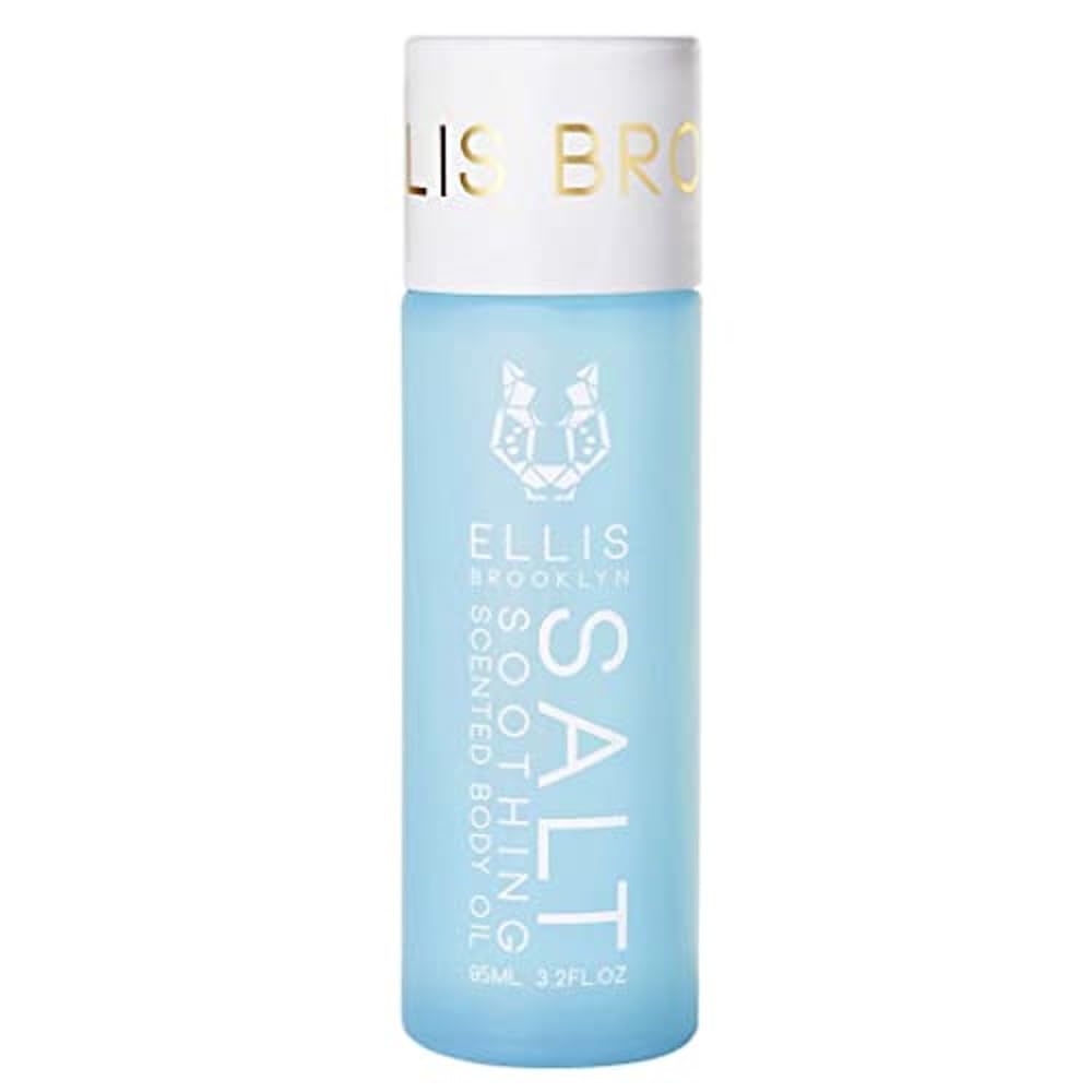 Ellis Brooklyn SALT Eau De Parfum & Body Oil Bundle - Clean Perfume & Scented Body Oils for Women, Ylang Ylang, Amber, & Sandalwood