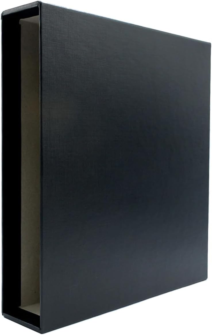 3-Ring Premium Binder & Slip Case Combo, Pack of 10 - Brick Red, 2' Spine Width, 325 Sheet Capacity, 1.25' D-Rings, Linen-Textured Covers, Steel Reinforced Edges by Bindertek