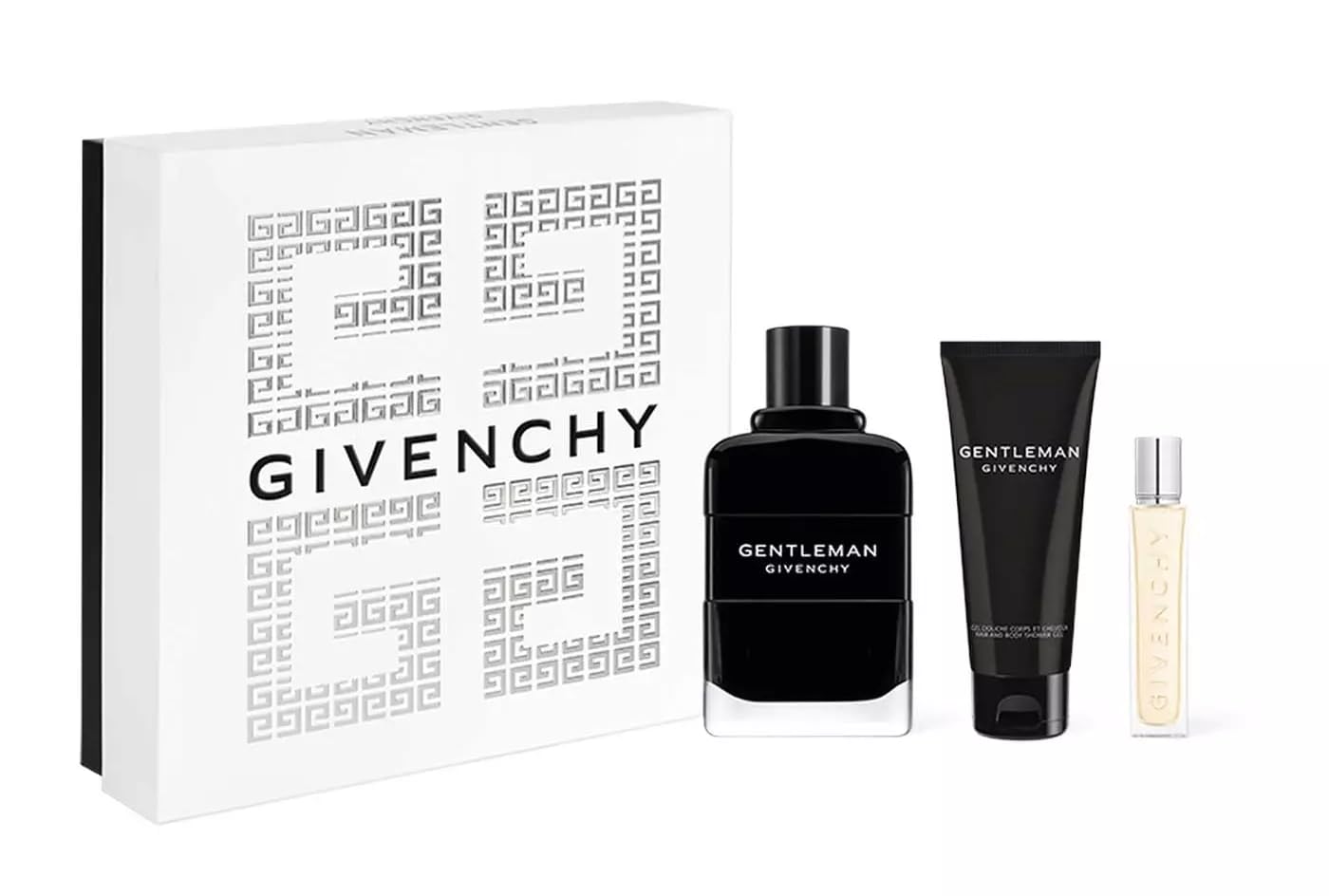 Givenchy Gentleman Reserve Privee Men's Gift Set (100 ml EDP + 75 ml Shower Gel + 12.5 ml Mini Travel Spray)