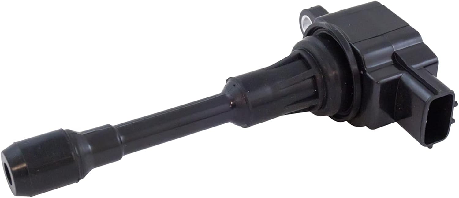 TRQ Ignition Coil and Spark Plug Kit 4 Piece Iridium Spark Plugs Compatible with 2007-2013 Nissan Altima 2008-2013 Rogue 2007-2012 Sentra