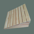 Stair Ramp 3' 4' 5' 6' Rise, Solid Wood Threshold Ramps for Doorways/Garage/Entryway, Portable Curb Ramp Step Ramps for Cart Wheelchair Trolley(38.8x35x15cm/15.3x13.8x5.91in)