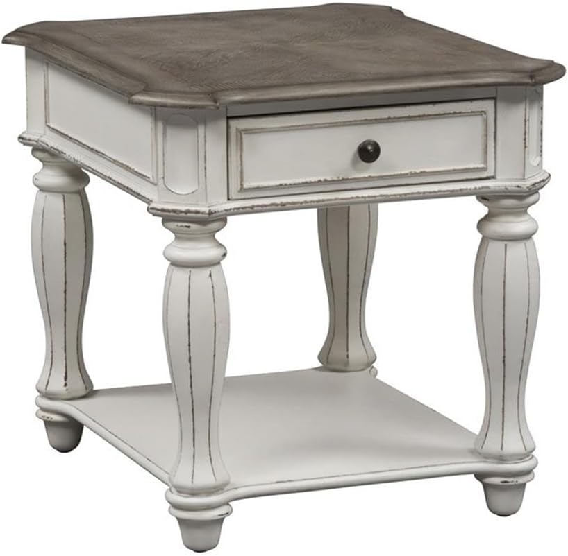 LIBERTY FURNITURE INDUSTRIES, INC. 3 Piece Set of Round Coffee Table and (Set of 2) End Table