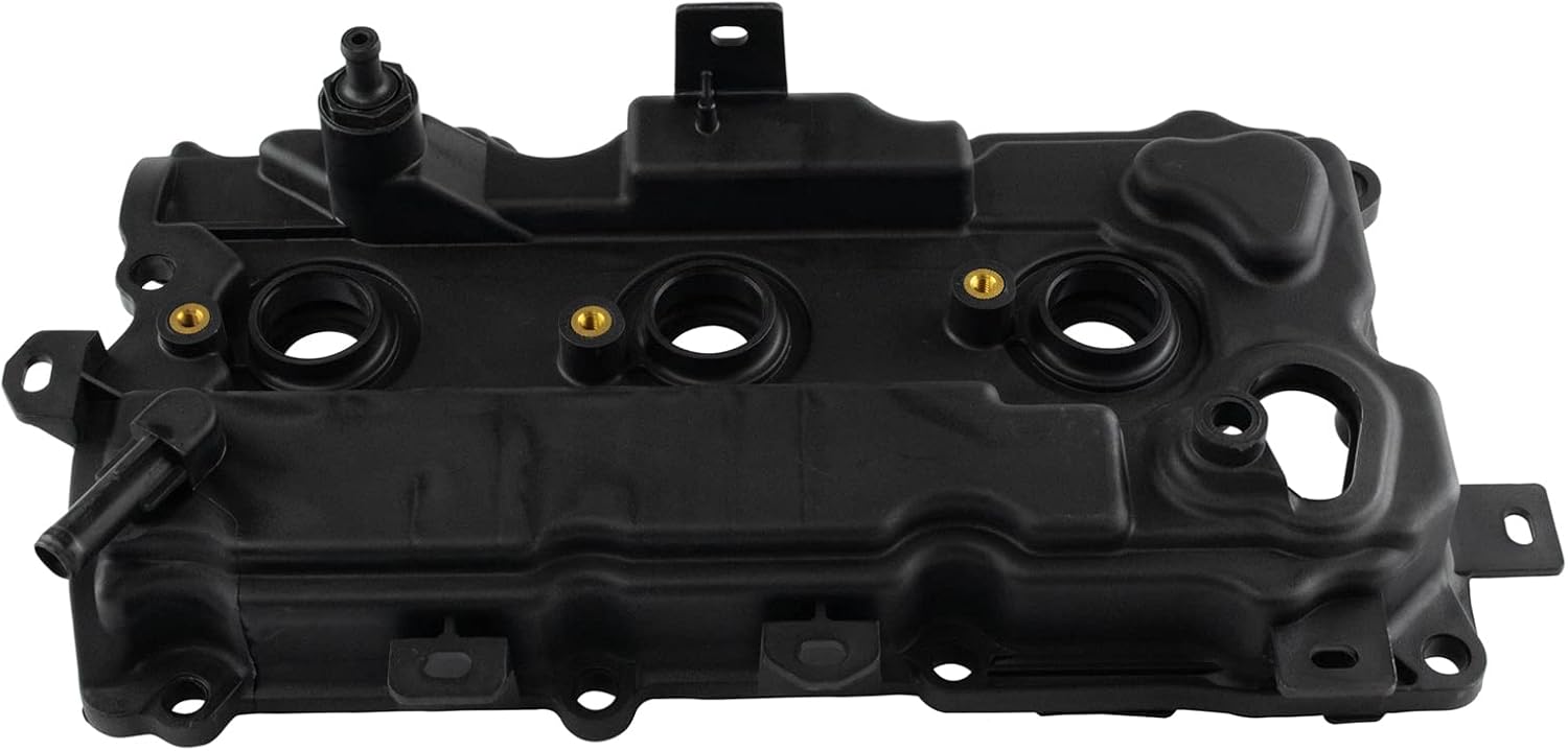 TRQ Ignition Coil and Spark Plug Kit 14 Piece Iridium Spark Plugs Valve Cover Compatible with 2009-2014 Nissan Murano 2011-2014 Quest