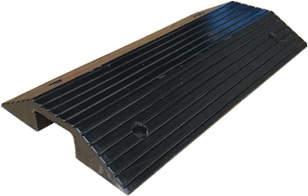 Rubber Threshold Doorway Ramp - Non Slip Entryway Ramp for Wheelchair Walker, Indoor Outdoor Ramp for Easy Access and Safety