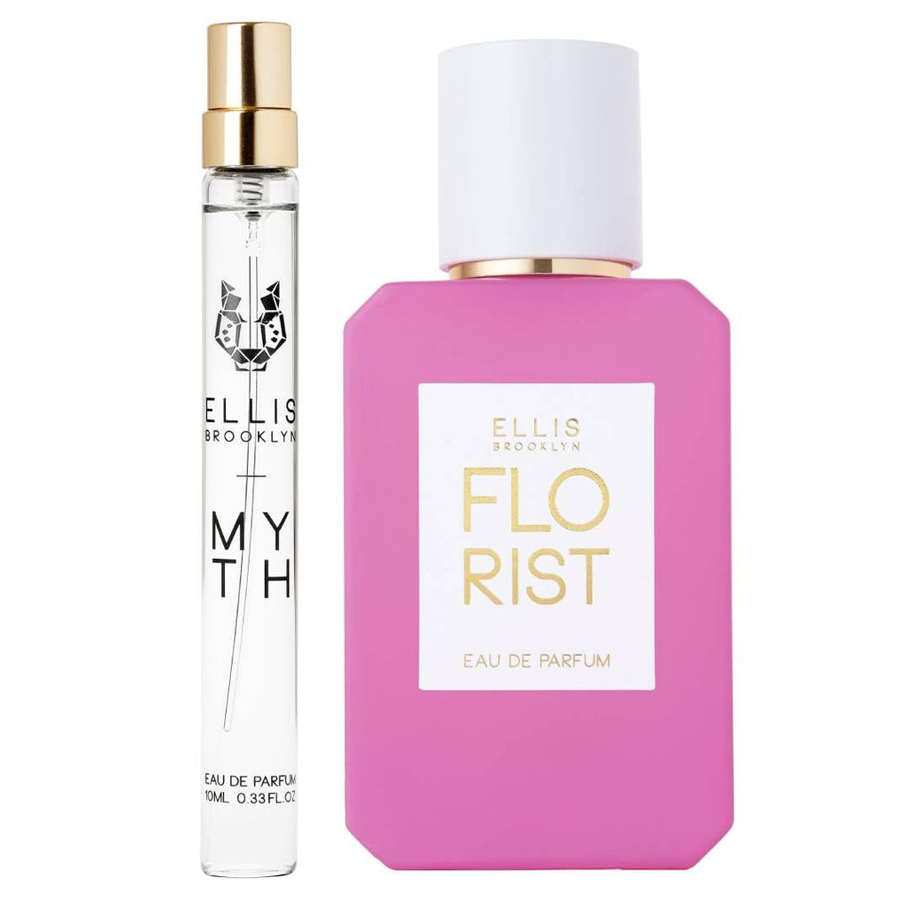 Ellis Brooklyn FLORIST & MYTH Eau De Parfum for Women - Clean Perfume, Long Lasting Perfume for Women