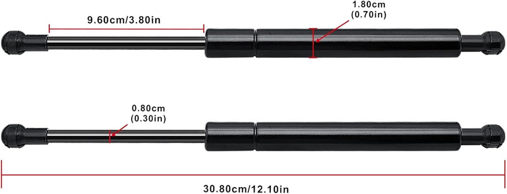 Hydraulic Spring rods, Support rods，Lift Support Struts Apply ToHood Gas Spring Shock Strut Damper Lift Support for Stainless Steel Hydraulic Rod Car Accessories Struts Hood