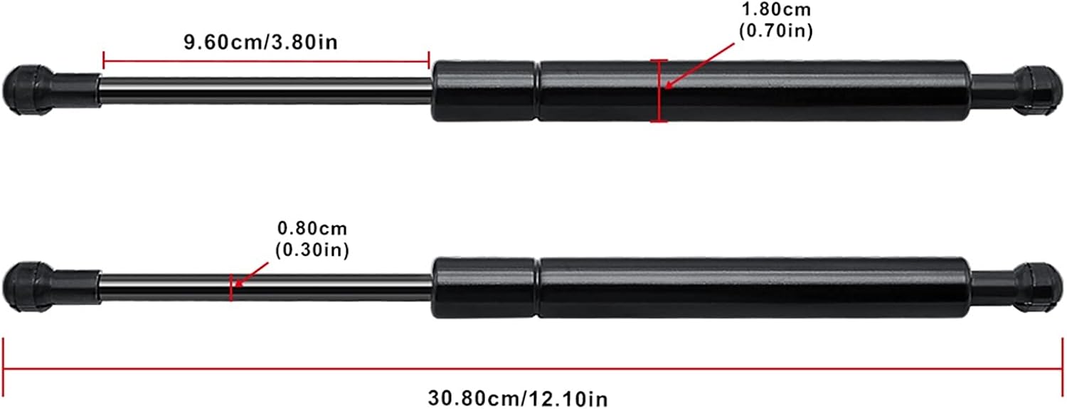 Hydraulic Spring rods, Support rods，Lift Support Struts Apply ToHood Gas Spring Shock Strut Damper Lift Support for Stainless Steel Hydraulic Rod Car Accessories Struts Hood