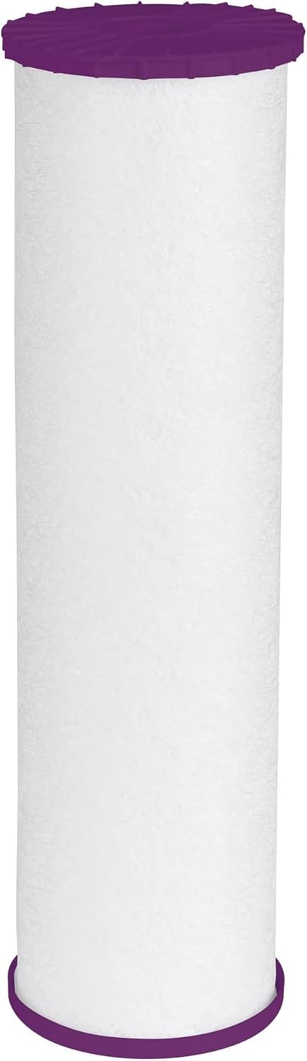 GE FTHPM Whole House Water Filter, Replacement for Water Filtration System, NSF Certified: Reduces Sediment, Rust & Other Impurities, Replace Every 3 Months for Best Results, 1 Filter (Pack of 8)