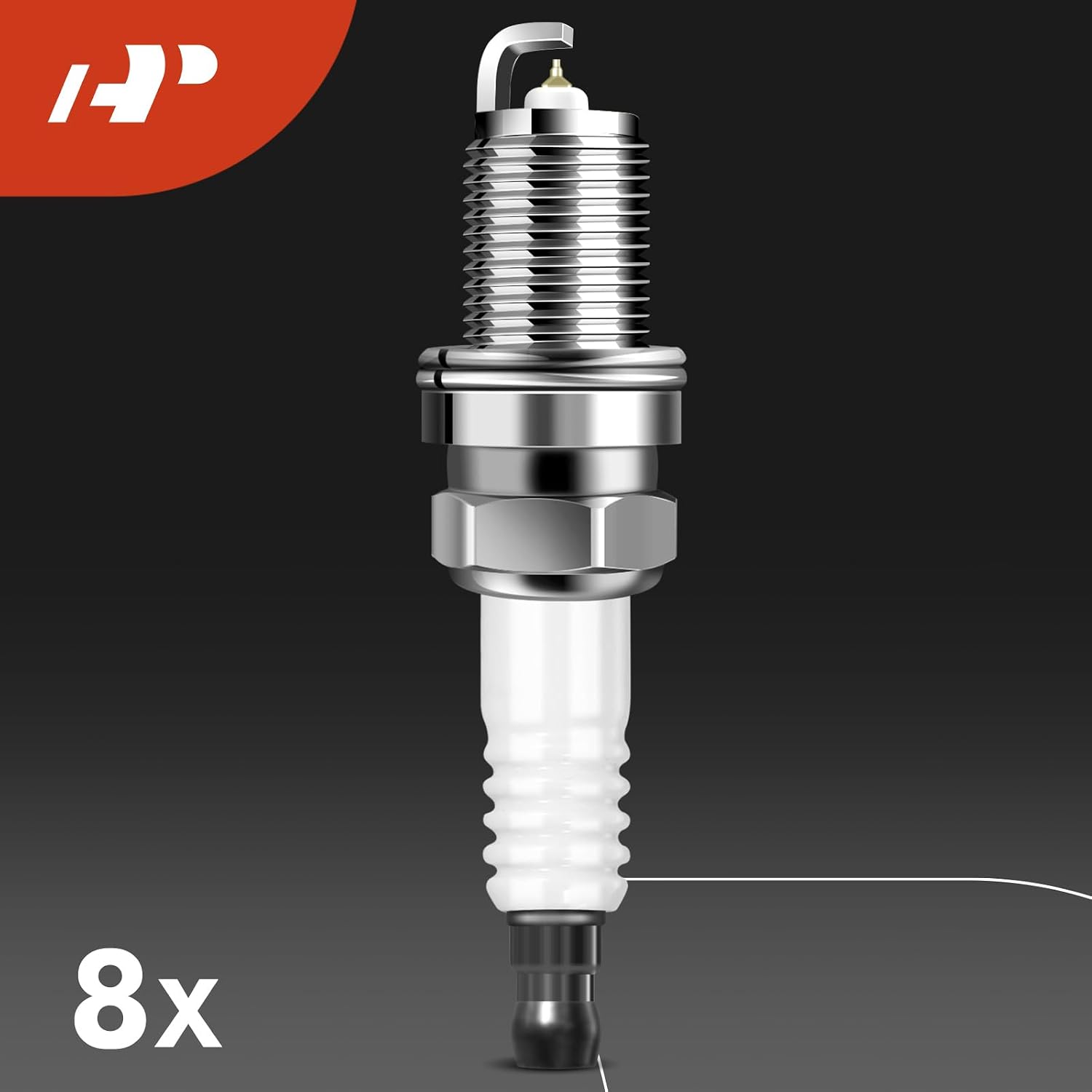 A-Premium Set of 8 Ignition Coil Pack and Iridium Spark Plugs Compatible with Infiniti Q45 1997 1998 1999 2000 2001 V8 4.1L