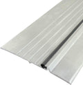 5'' Wide x 1/2'' High - Mill Aluminum High Rabbeted Saddle with Solid Rubber Extrusion (356) in (72''), FH #10 x 1-1/2'' supplied