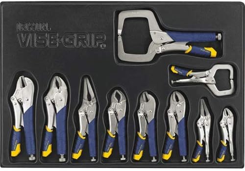 10 Pc. Fast Release Locking Pliers Set