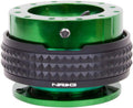 NRG Innovations SRK-210GN/BK Quick Release Kit (Green Body/Black Pyramid Ring)