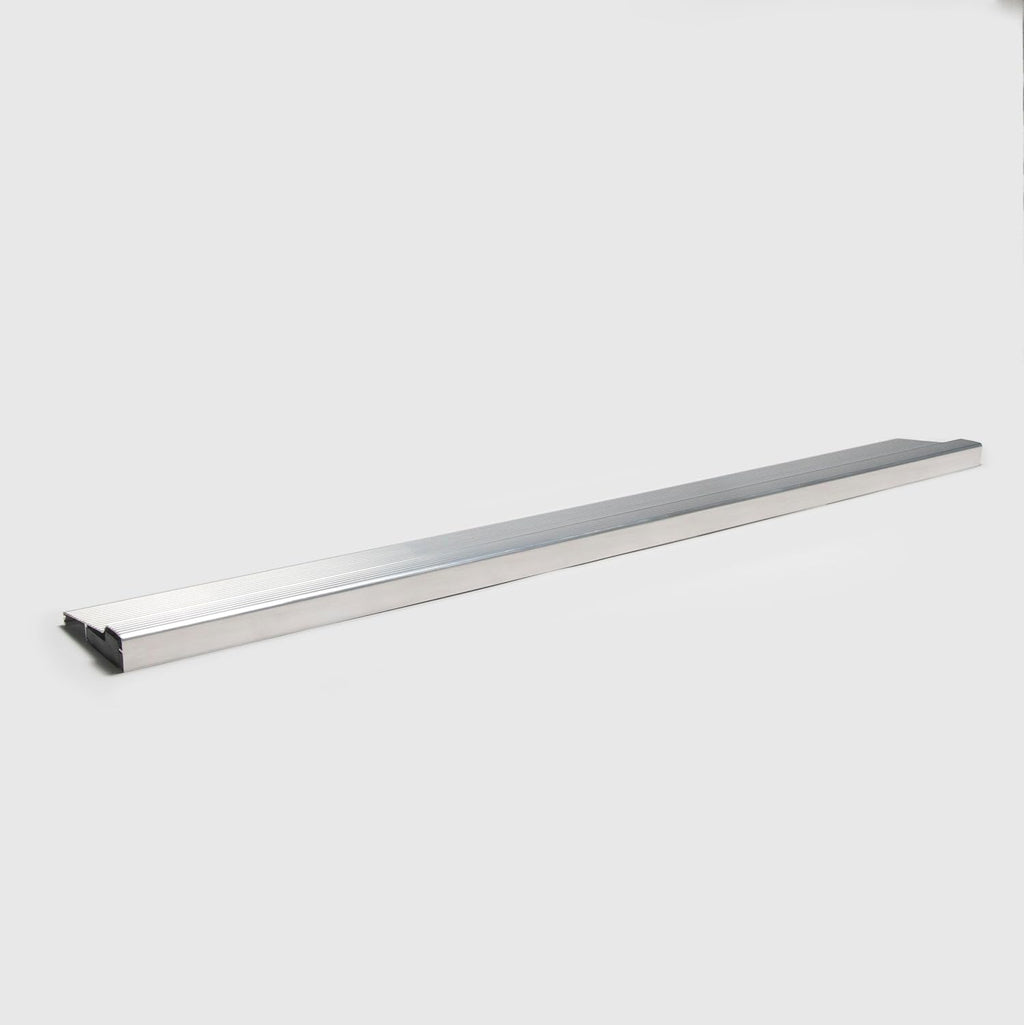 Premium-Grade Aluminum Door Threshold, Mill Finish - Clear. Crafted to Meet fire Safety Standards for Both Commercial and Residential use. high-Grade Threshold Easy Installation (72 Inches)
