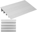 Aluminum Threshold Ramp for Doorways – 4' Rise, 700LB/320kg Capacity, Heavy Duty, Adjustable Metal Entry Ramp for Wheelchairs, Mobility Scooters, Bikes, Strollers – Home Steps – Threshold