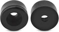 1' Rubber Bumper Pads, Door Stopper 1' Diameter Round Design (Plastic) (Made in USA) (Black Color) (1000 Pack)