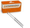 Lift Supports Depot Qty (2) 20.8 Inch 50lbs 13mm Ball Sockets Stainless Steel Lift Supports, Gas Struts 10/22 Marine Grade Shocks