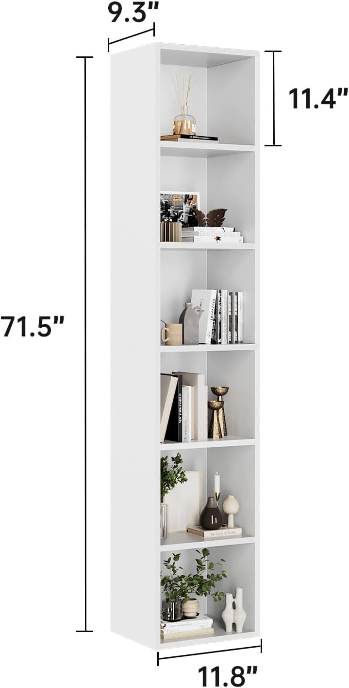 MXV 5-Piece Modern Table Set Includes 70' TV Stand with Fireplace, 40' Coffee Table, 6-Tier Bookcase and 2 End Tables with Charging Station, Living Room Table Sets in Distressed White