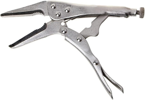 10 Inch Locking Pliers Long Nose Straight Jaw Lock Vise Grip Clamp Hand Tool Right Clip