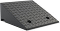 Heavy Duty Wheelchair Rubber Threshold Ramp - Curb Ramps for 4-8 Inch Rise | Ideal for Home Door Steps, Driveways, Cars, Motorcycles, Bicycles (50x50x19cm)