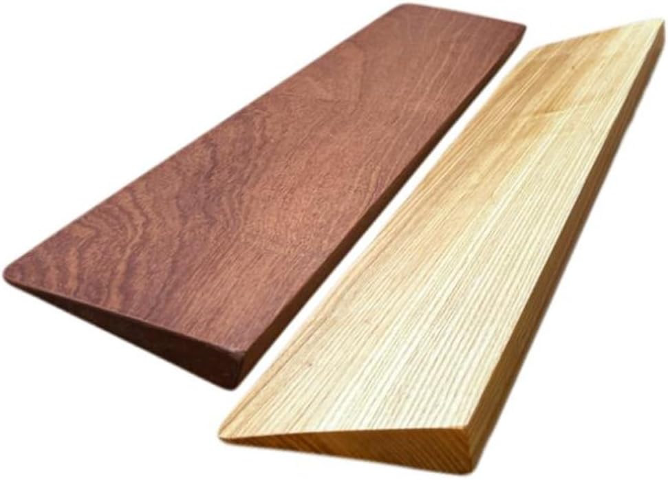 Wood Wheelchair Ramp, Doorway Threshold Ramp for Walkers Robot,Home Bike(Wood,70x15x3 cm(27.5'x6'x1.2'))