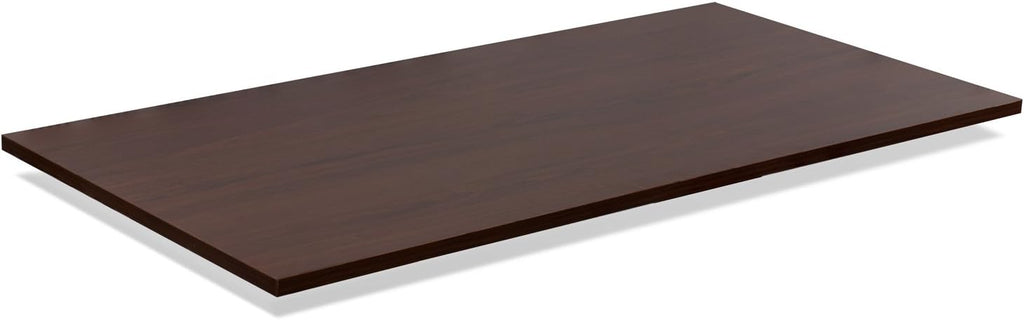 Mount-It! Table Top for Sit Stand Desk - 29 x 55 Inches - Nut Brown - Desk Sold Separately