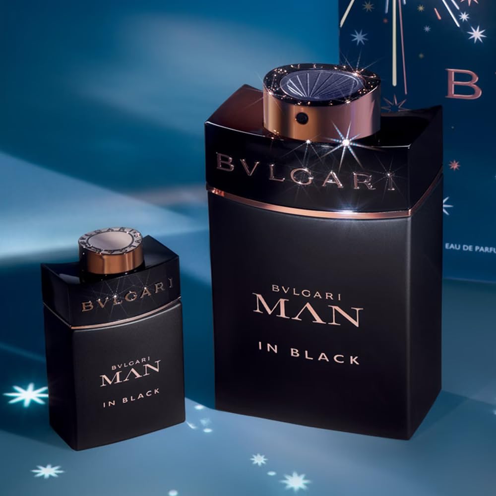 BVLGARI 2 Piece Man In Black Eau De Perfume Set, 3.4 Ounce