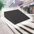 Portable Curb Ramps 2' 4' Rise Rubber Threshold Ramp, Lightweight Wheelchair Ramp, Outdoor Driveway Ramps for Sidewalk Steps Garage Cars(50x50x12 cm (20'x20'x4.7'))