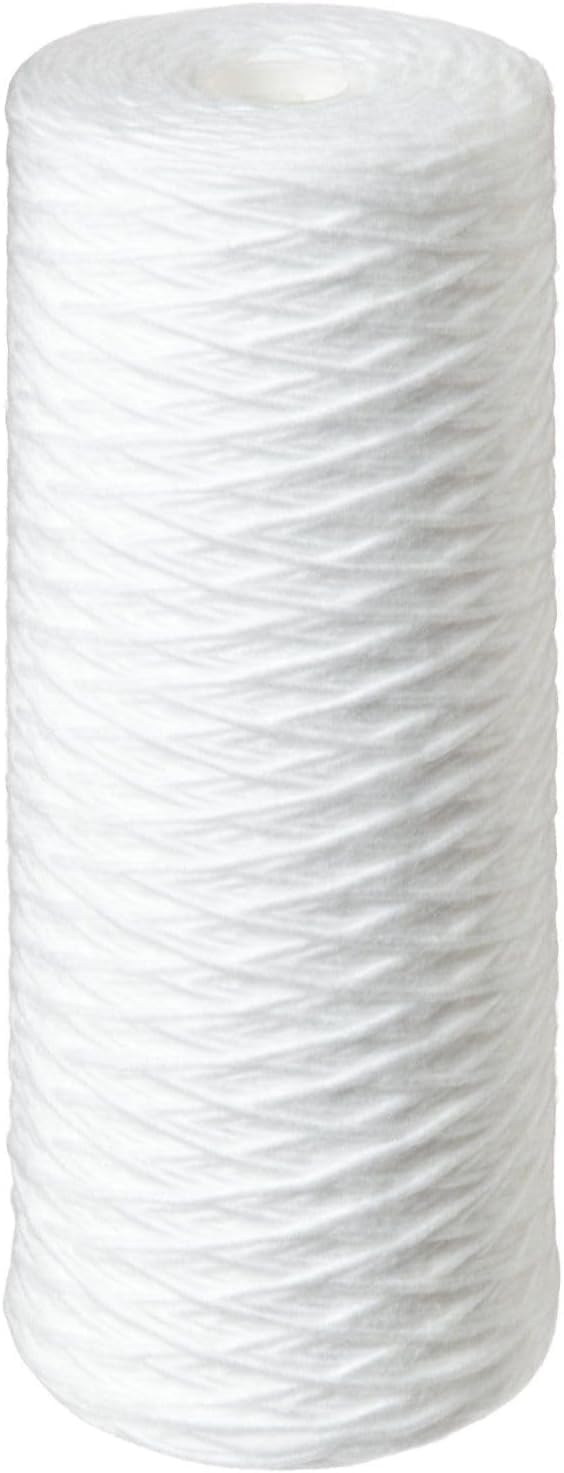 Pentair Pentek WP.5BB97P Big Blue Sediment Water Filter, 10-Inch, Whole House Polypropylene String-Wound Filter Cartridge, 10' x 4.5', 0.5 Micron 1 Count (Pack of 8)