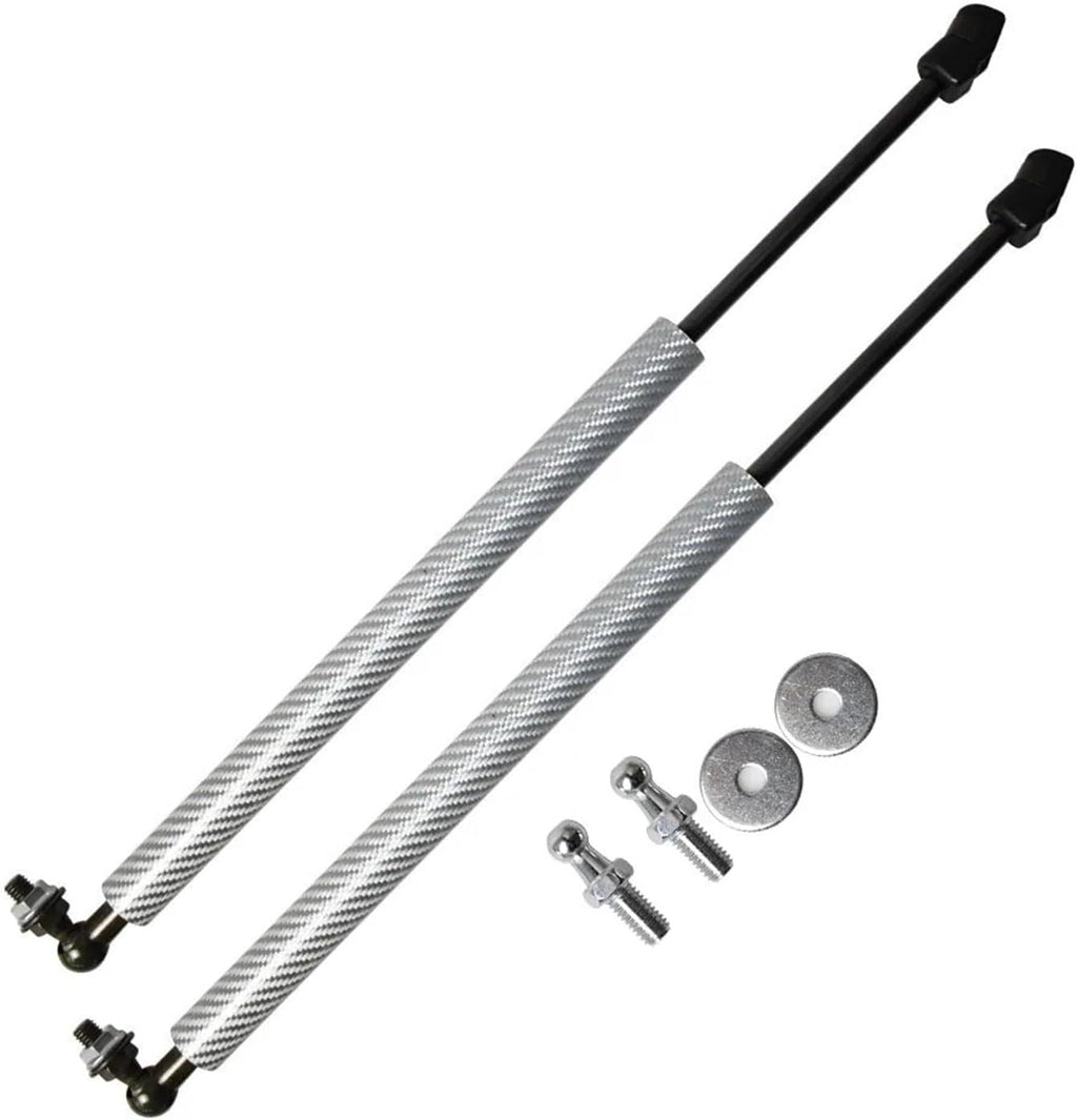Dampers 1991-1998 Compatible with VW Golf MK3 Front Bonnet Hood Modify Lift Support Shock Accessories Absorber Car Parts(Color:Red Carbon Fiber)