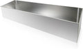 Aluminum Fuel Tank Rack Multi Use Storage Cabinet Holder Practical Kettle Racks Length 46' Accommodate 4 5-Gallon Jugs Suitable for Garage Enclosed Racing Trailer Work Area Silver