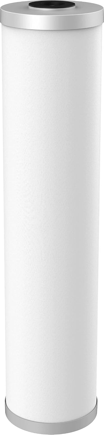 Pentair OMNIFilter PB55-20 Carbon Water Filter Replacement Cartridge, 20 Inch x 4.5' Whole House Heavy Duty Big Blue Carbon Block, Reduces Lead and Cyst, NSF Certified, 0.5 Micron