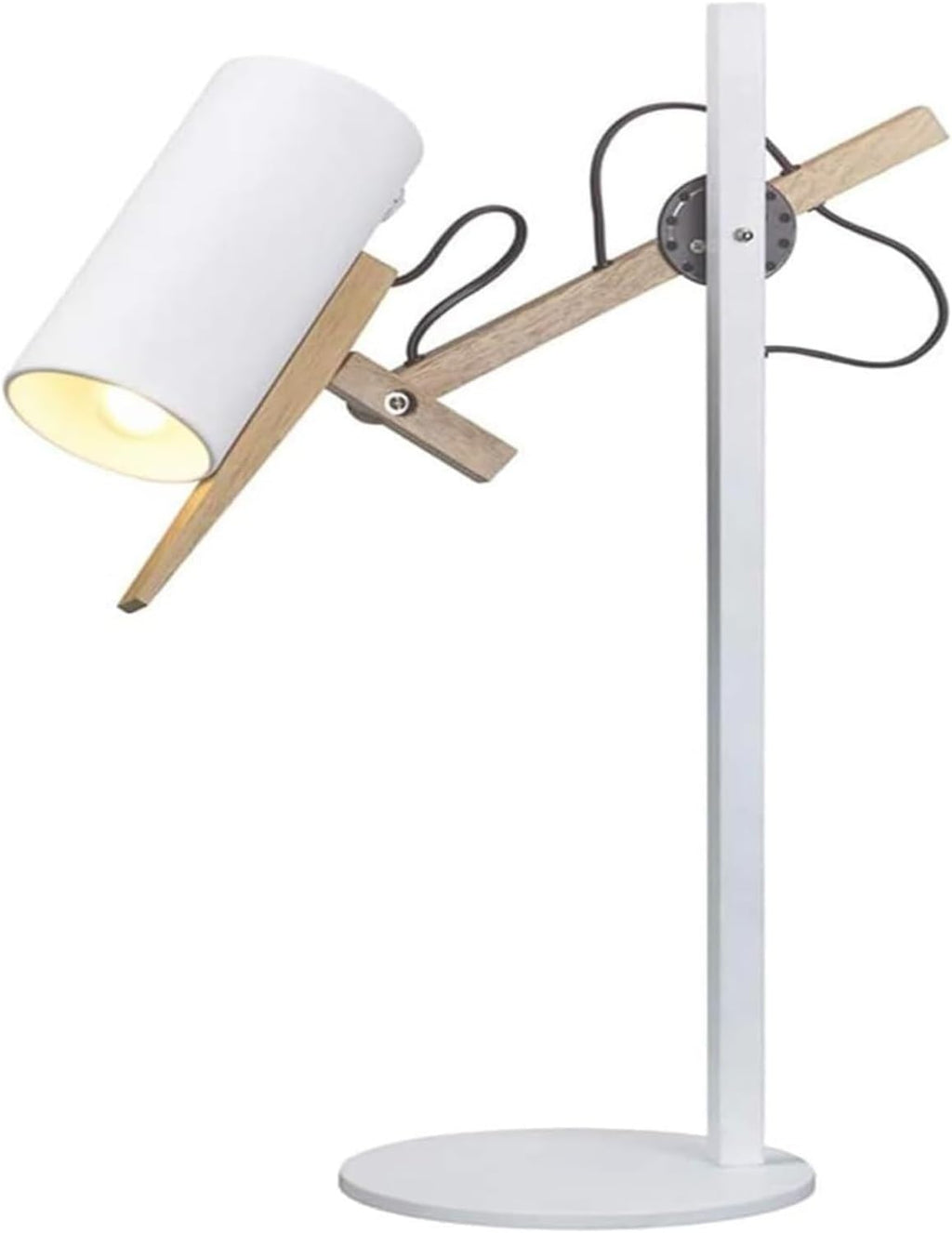 Multifunctional Solid Rocker Tabletop Bedroom nightstand Living Room Light Color Simple Table Lamps, Lighting Chandelier