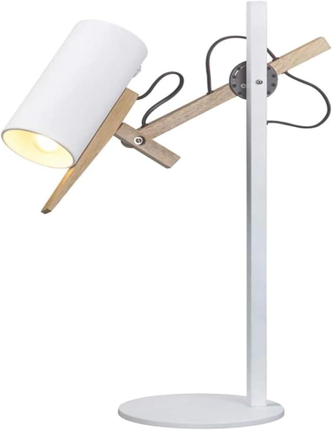 Multifunctional Solid Rocker Tabletop Bedroom nightstand Living Room Light Color Simple Table Lamps, Lighting Chandelier