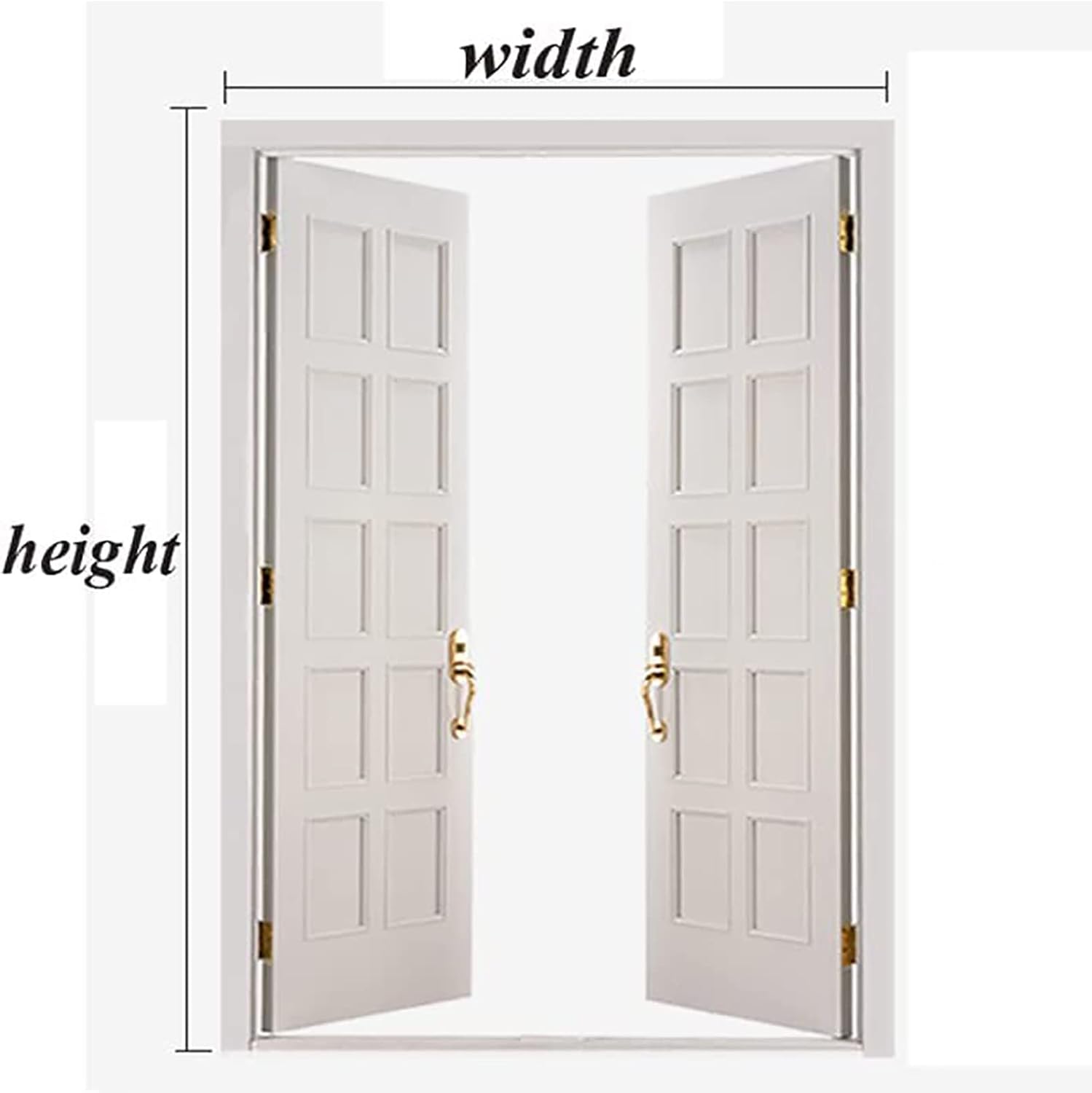 1.6mm/1.8mm Thickness Freezer Curtain Plastic Curtain Strips, Door Thresholds for Exterior Doors Strips (1.8mm,0.9MX2M)