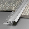 Aluminum Carpet Transition Strip - 150cm Seam Cover for Carpet to Tile/Wood, Doorway Threshold Bar, Durable Floor Transition Solution for Home & Office