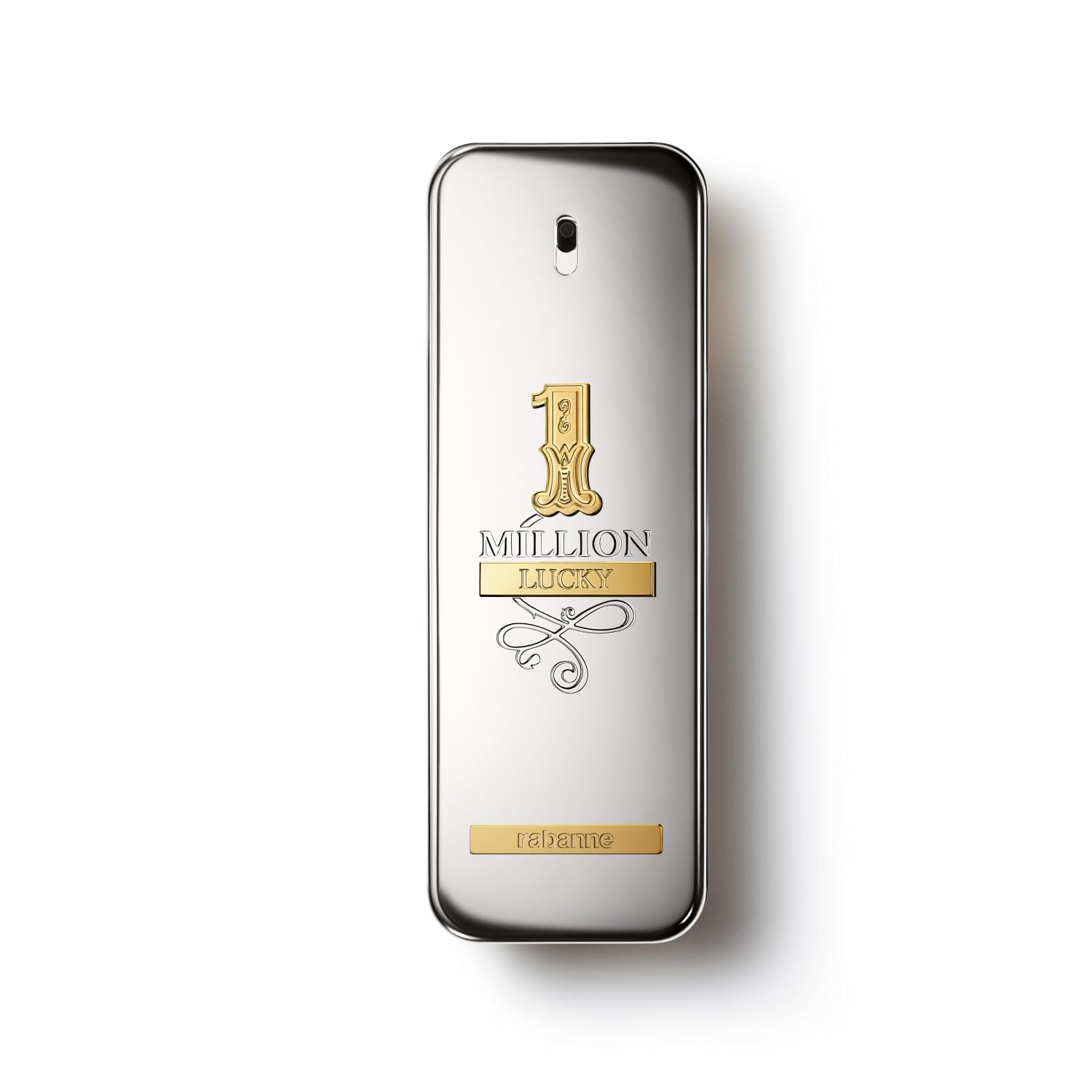 Rabanne 1 Million Lucky Eau de Toilette - Long Lasting Woody Aromatic Fragrance for Men with Hazelnut, Plum & Cedarwood - Men's Designer Perfume Spray, 3.4 oz