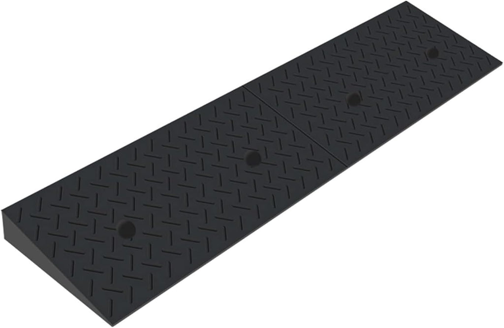 Kerb Ramps, Threshold Ramp, Driveway Curb Ramps for Wheelchair - 1.5in-4in Rise, Heavy Duty Transition Threshold Ramp with Non Slip Surface, Easy to Fix (Size : 5cm/2in Rise)