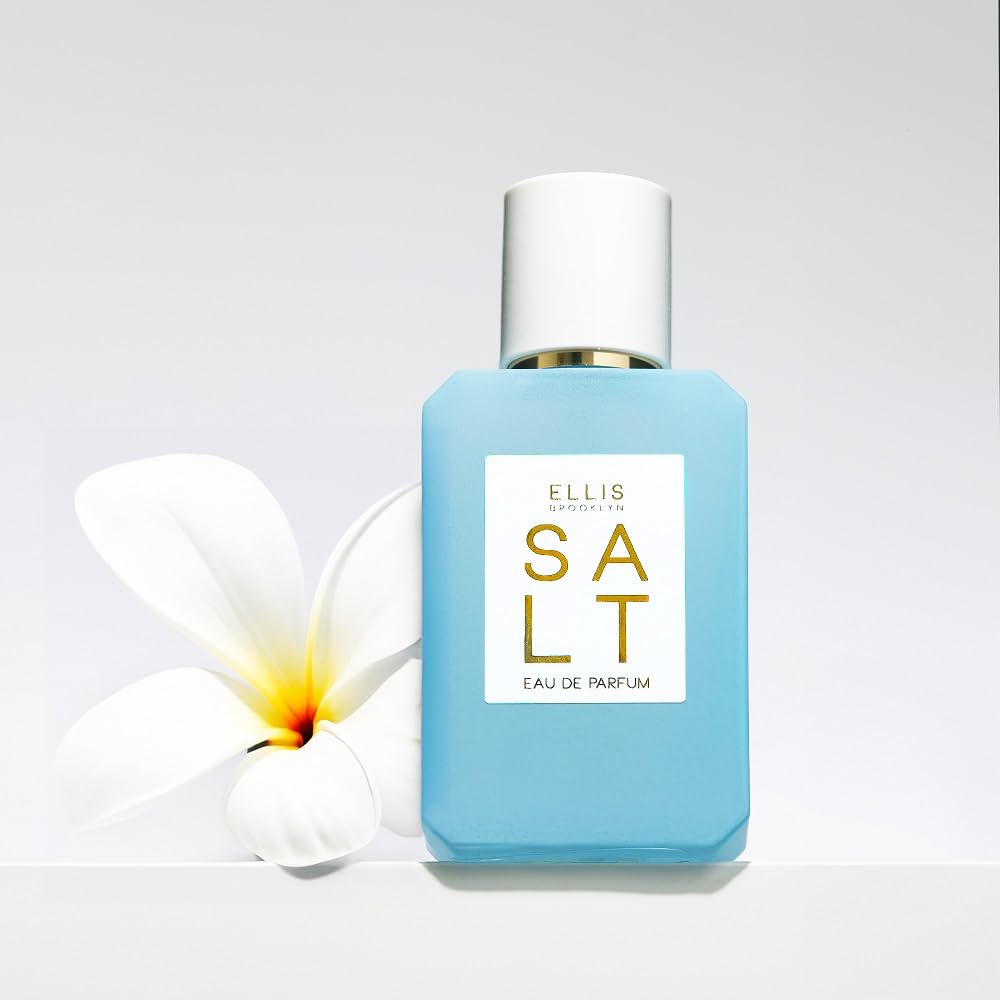 Ellis Brooklyn SALT Eau De Parfum & Body Oil Bundle - Clean Perfume & Scented Body Oils for Women, Ylang Ylang, Amber, & Sandalwood