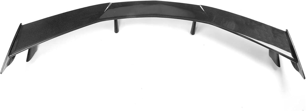 Rear Spoiler Wing for 2020-2025 Corvette C8 Stingray Z51, Rear High Trunk Wing Spoiler Corvette C8 Body Kit Accessories (Carbon Fiber)