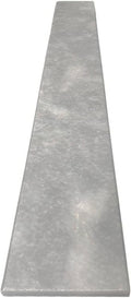Bardiglio Grey Marble Threshold Saddle 4' x 36' Honed Matte Finish Natural Stone for Doorway, Shower, Floor, Window Sill
