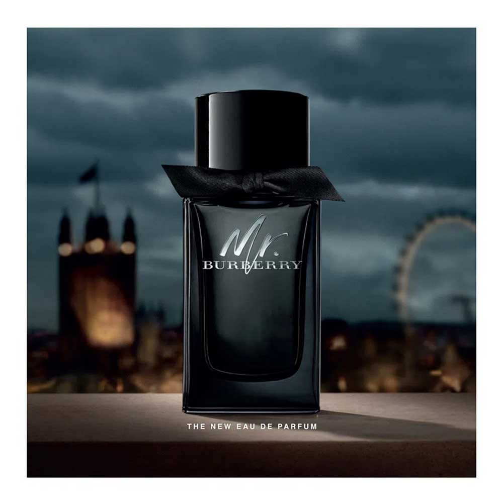 Burberry Mr. Burberry Eau de Parfum – Woody Aromatic Men's Cologne – With Notes of Tarragon, Cinnamon, Patchouli & Vetiver – Long Lasting Fragrance