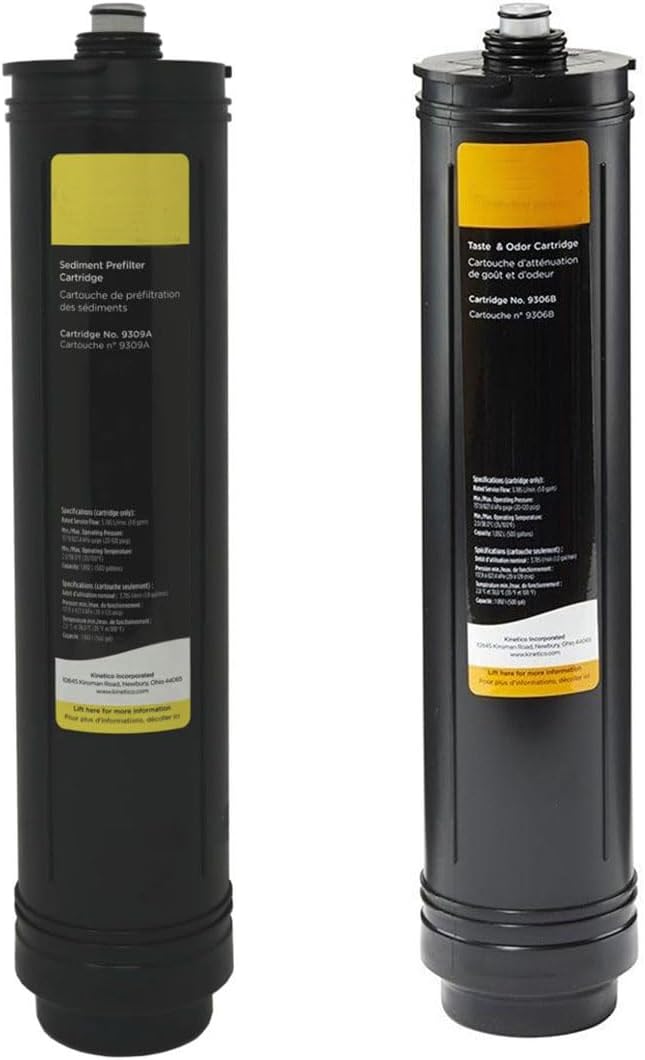 Filter Cartridge Set. (Part No 9306B Orange & 9309A Yellow)